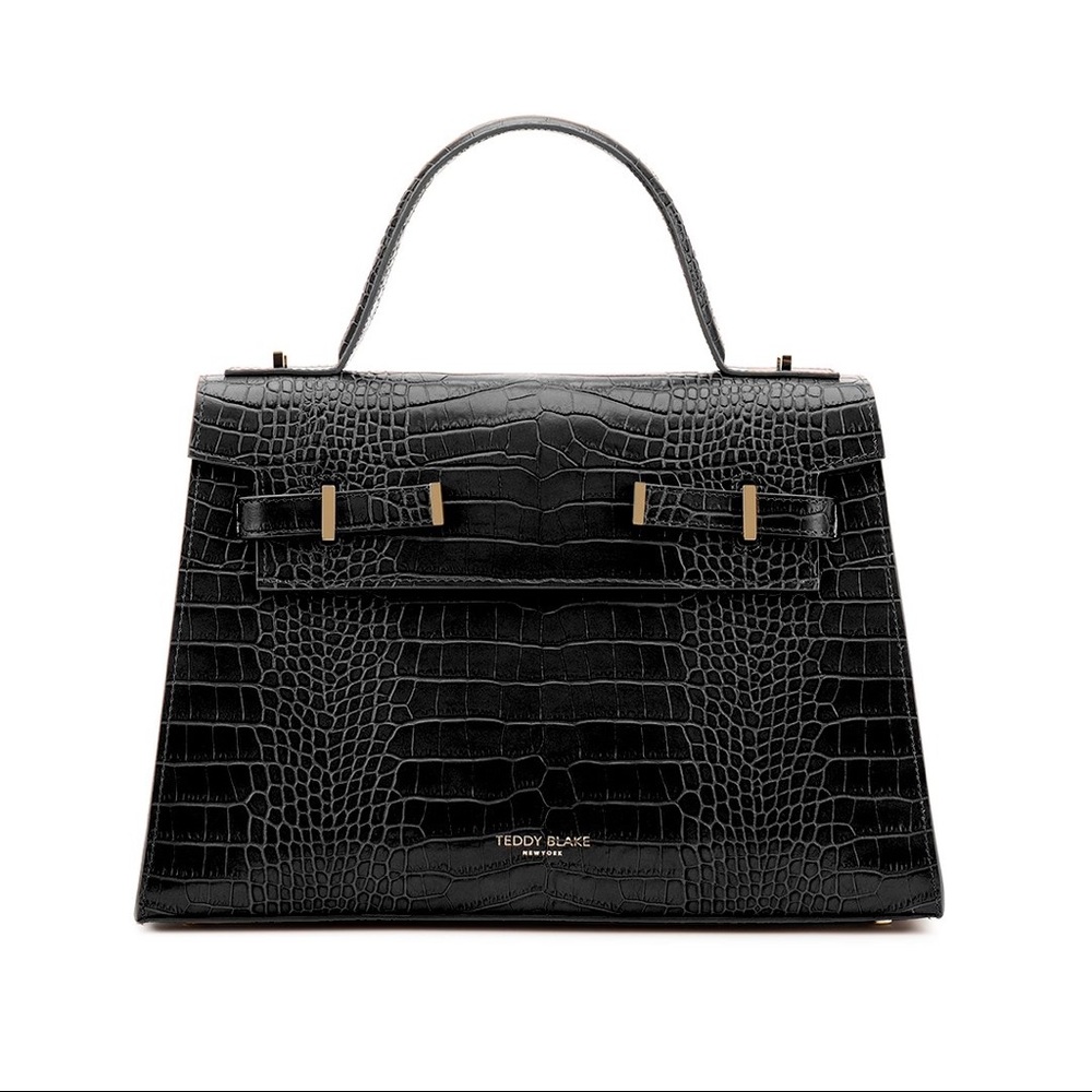 AVA CROCO GOLD 14" - BLACK